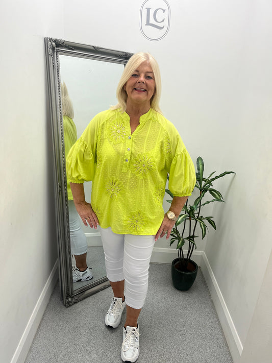 Sequin Front Shirt 5 colours
