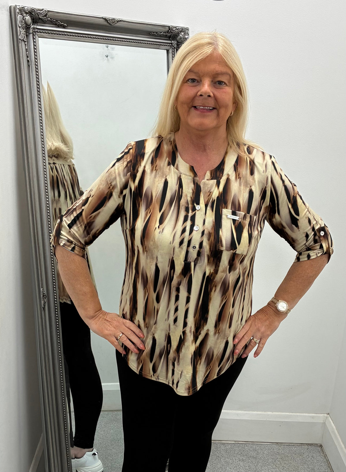 Animal Print Shirt