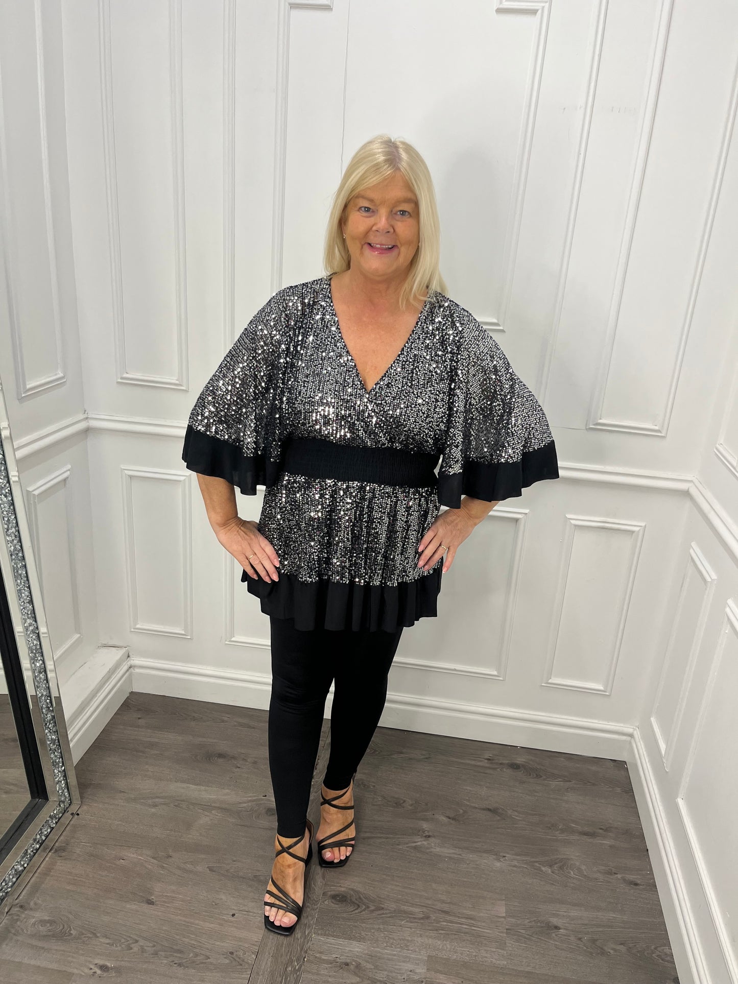 Melissa Sequin Top in 4 colours