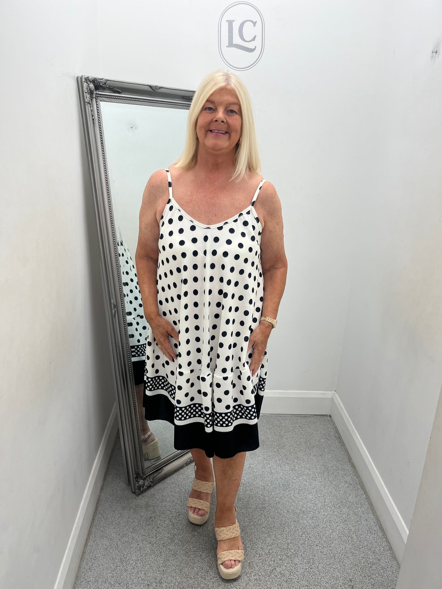 String Polka Dress in 5 colours