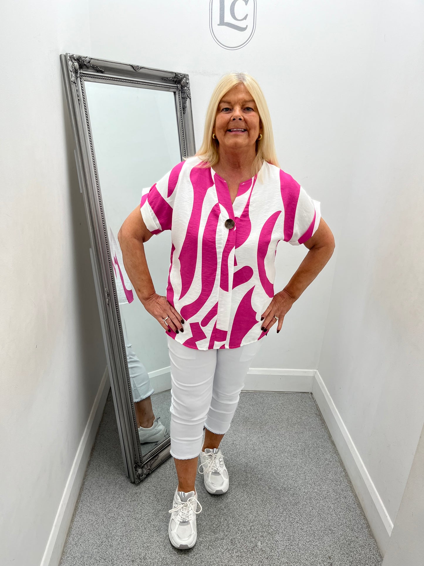 Splash Print Shirt in 10 colours
