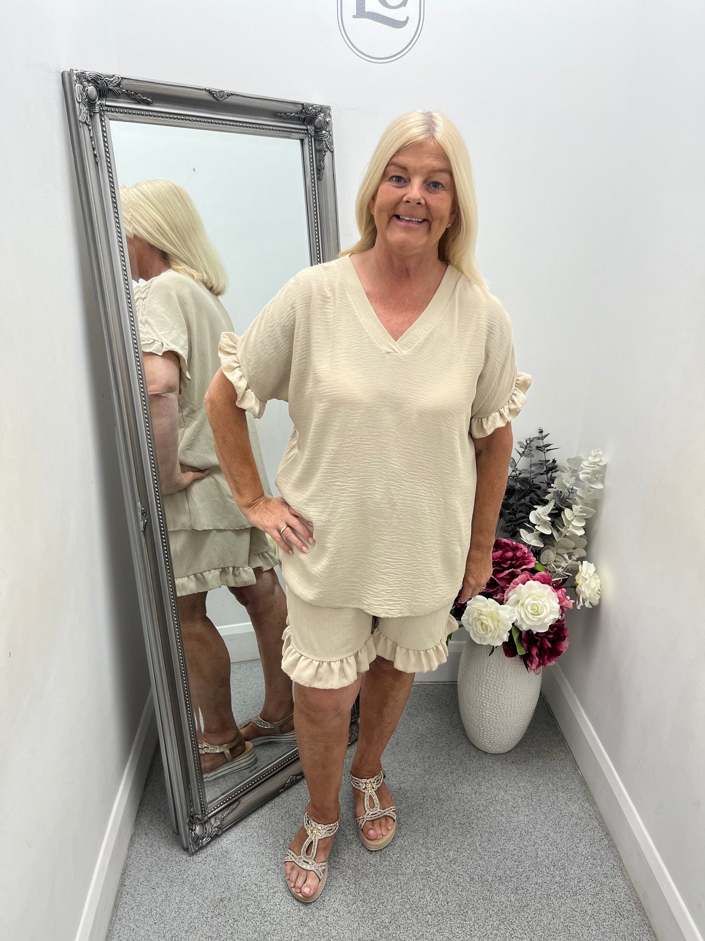 V Front Shorts Sets 6 colours