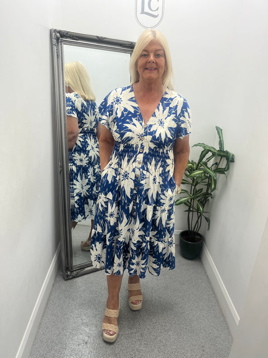 Molly Printed Dress in 4 colours