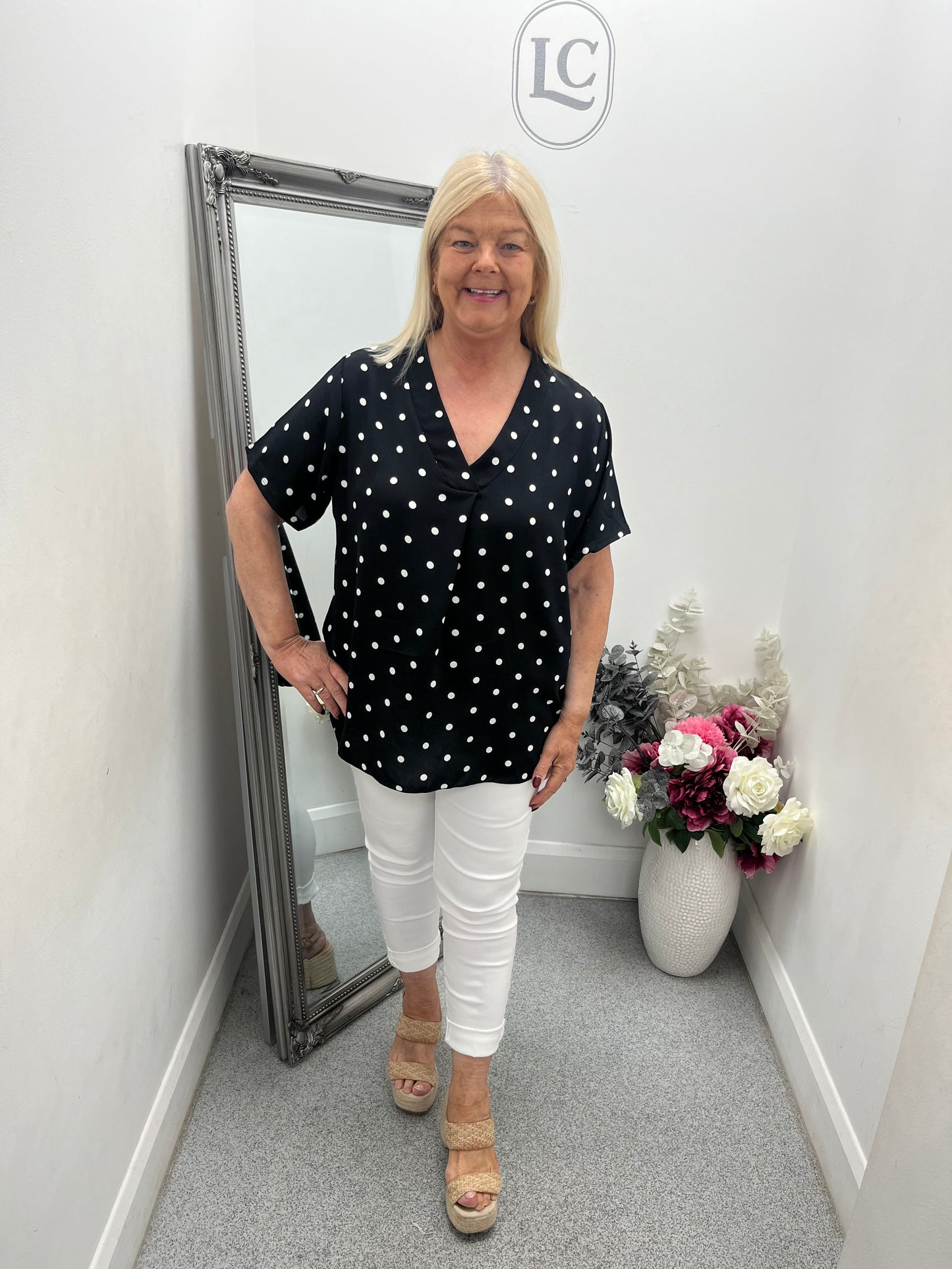 Polka Dot Top in 9 colours