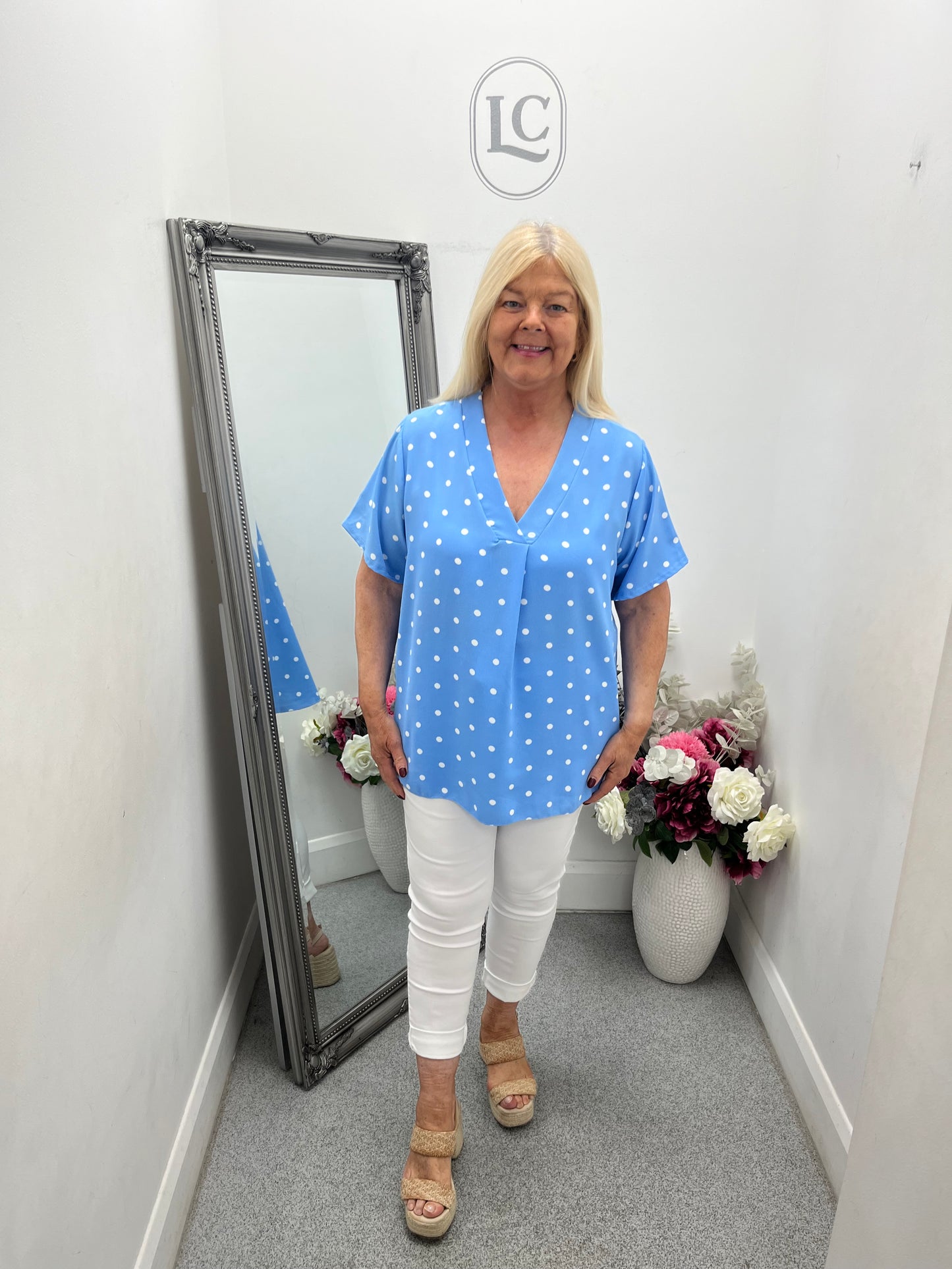 Polka Dot Top in 9 colours