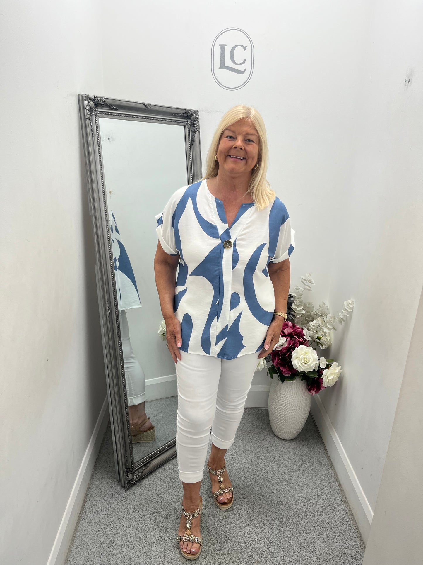 Splash Print Shirt in 10 colours