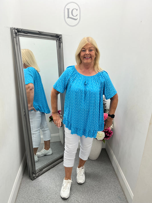 Daisy Print Top in 5 colours