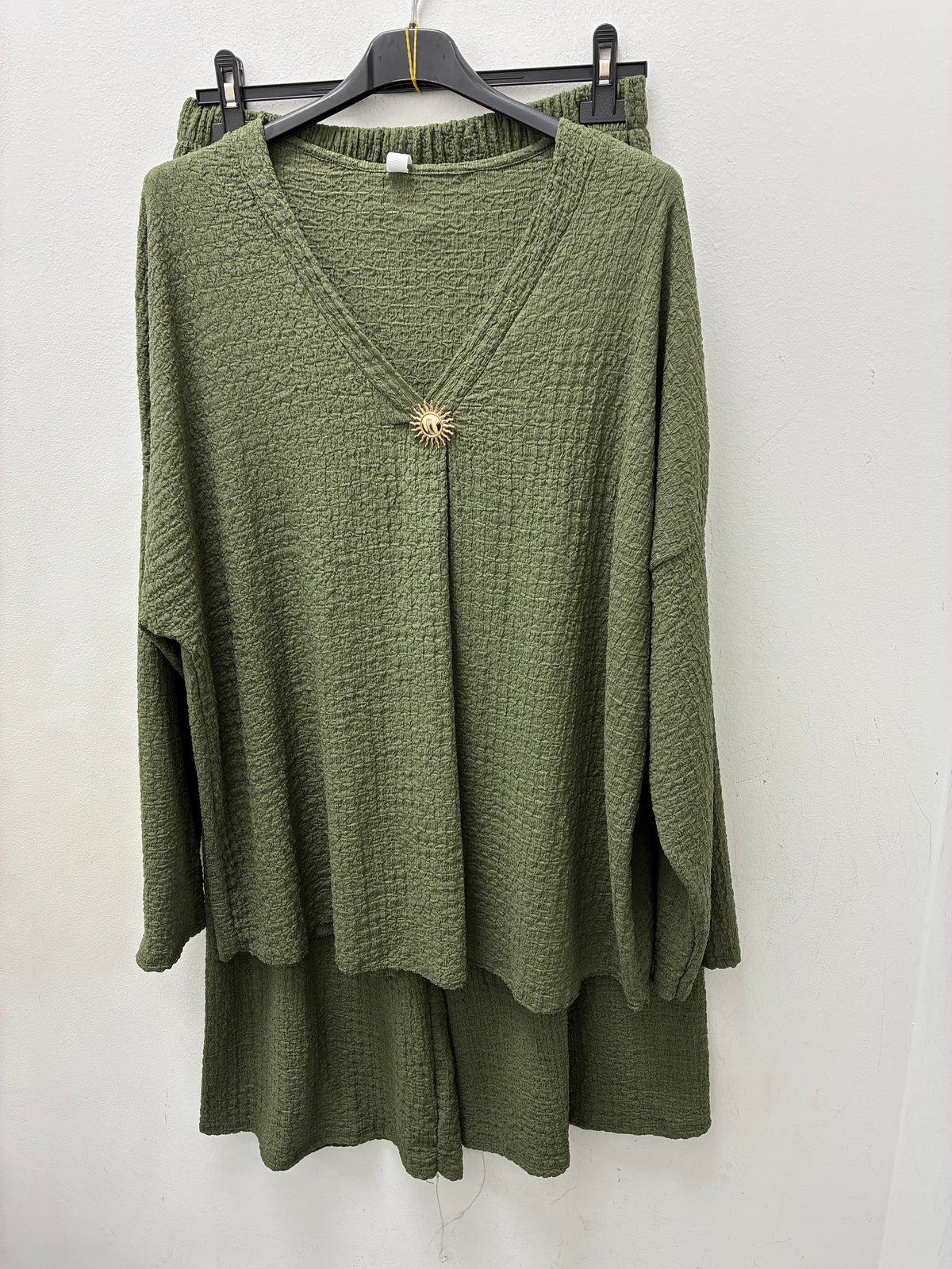 V Front Plus Size Co Ord