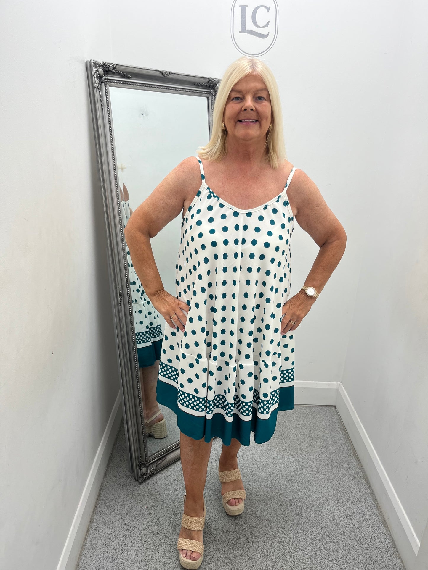 String Polka Dress in 5 colours
