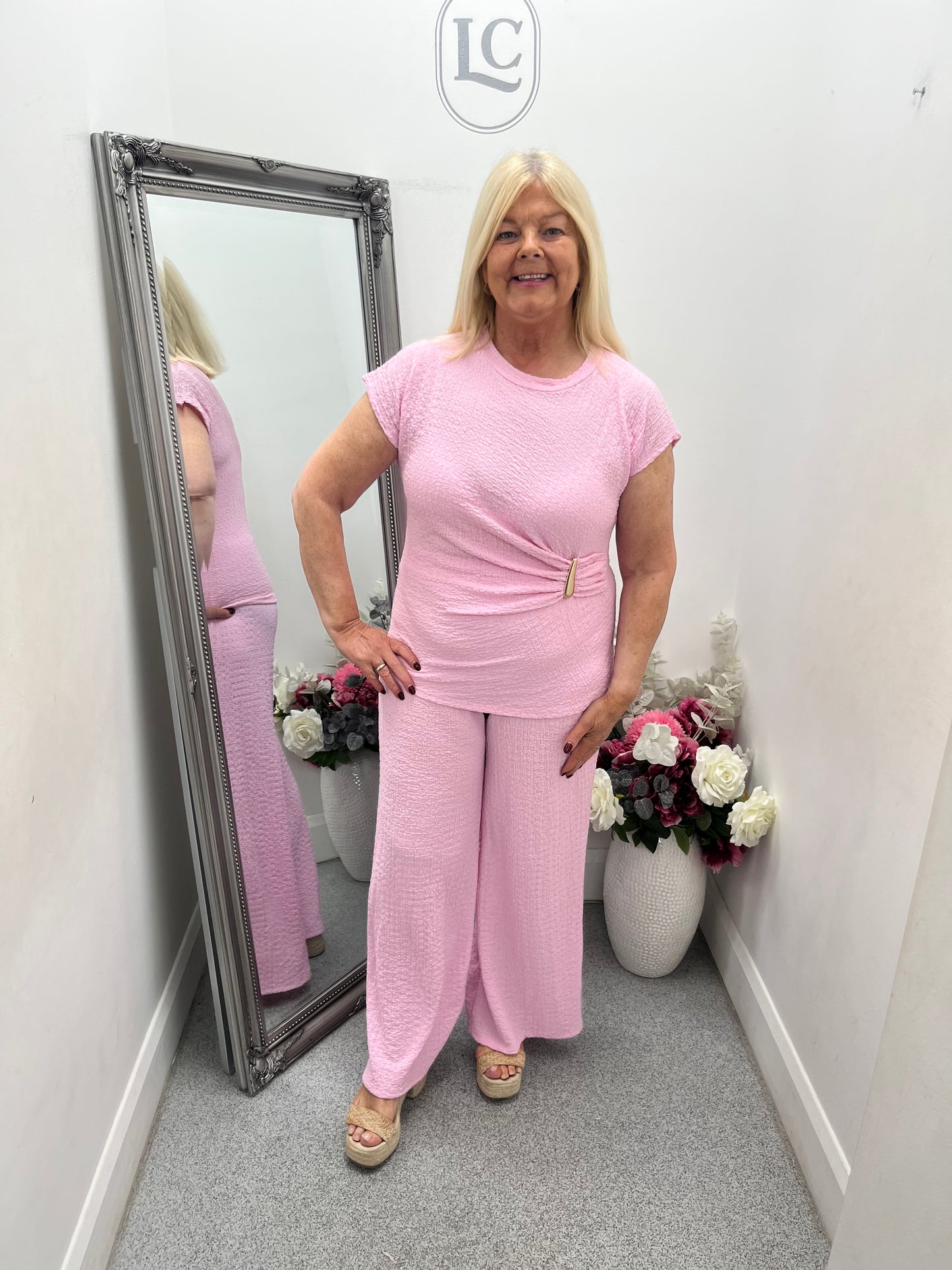 Jodie Top and Trouser Set in 10 colours