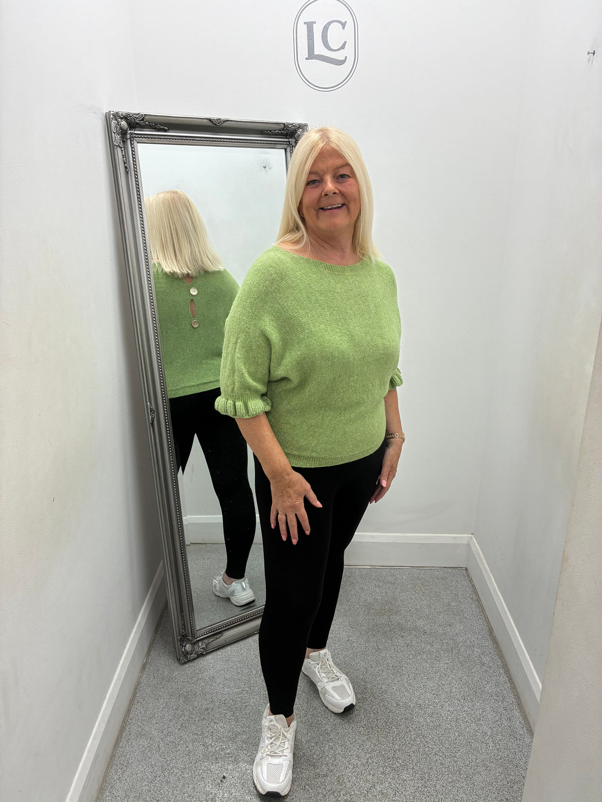 Button Back Jumper in 7 colours