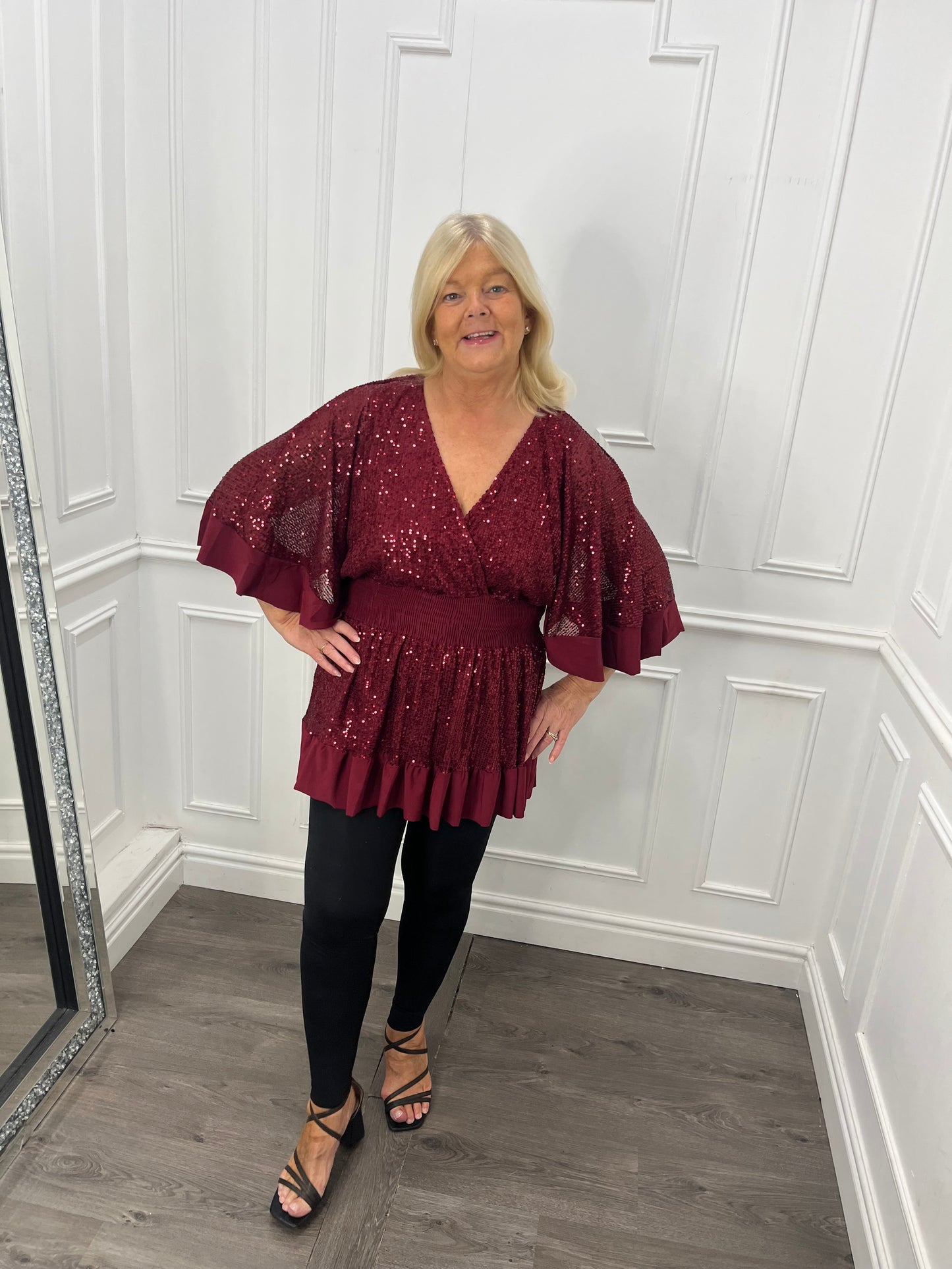 Melissa Sequin Top in 4 colours