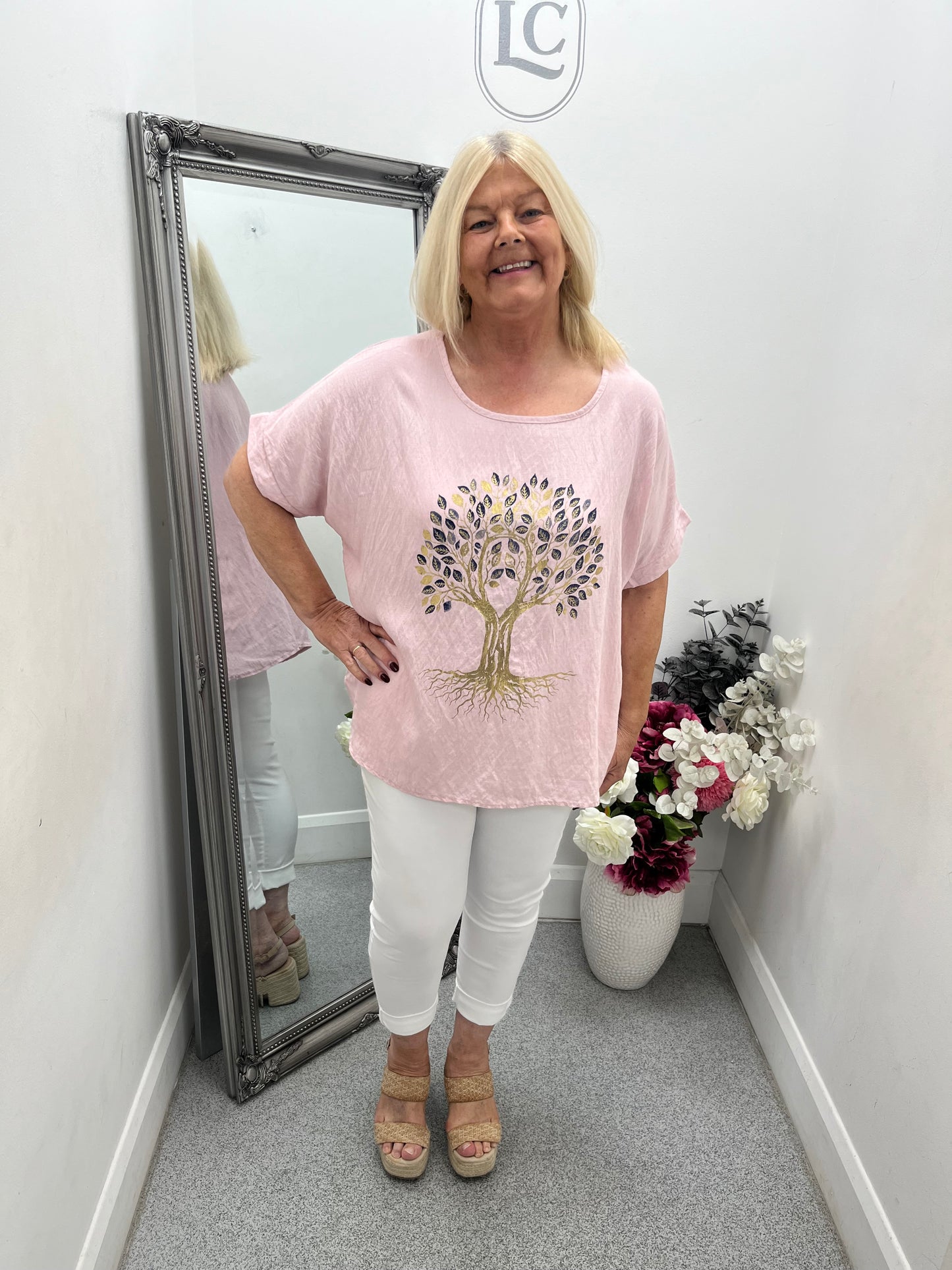Printed Tree Top in 10 colours
