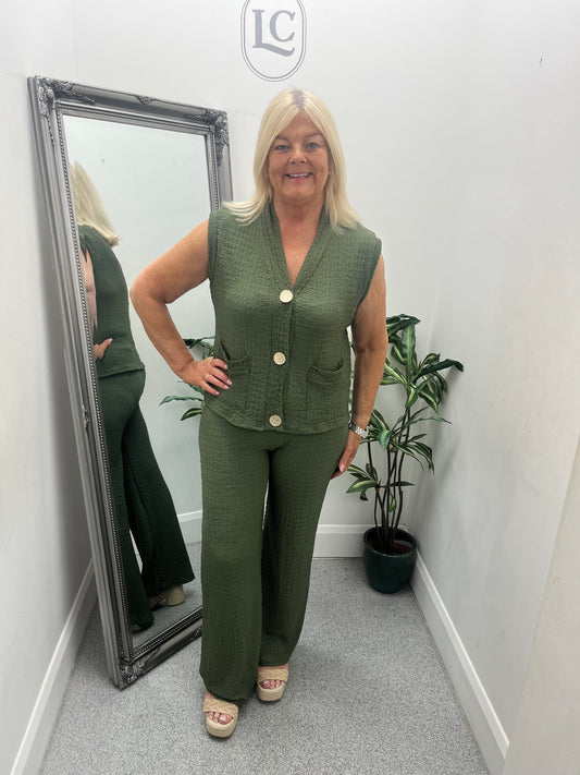 Isobel Waistcoat and Trouser Co Ord in 9 colours