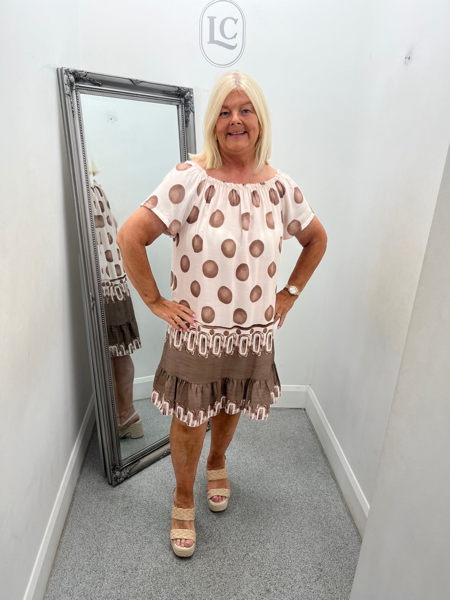 Marcella Polka Dot Dress in 5 colours