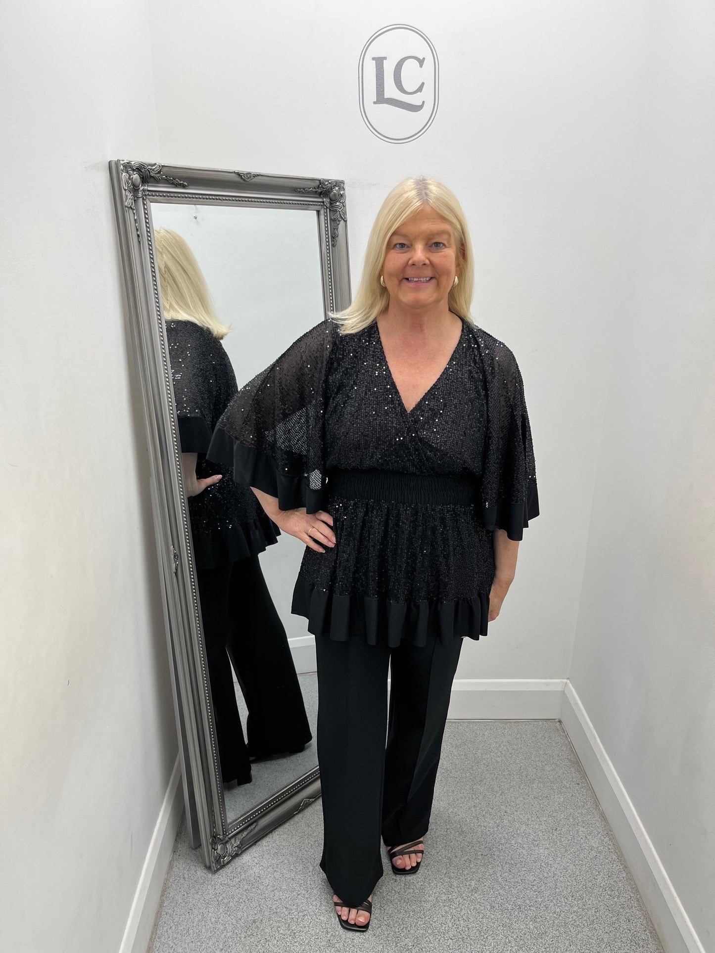 Melissa Sequin Top in 4 colours